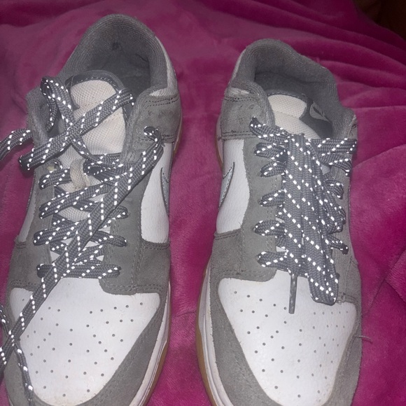 Nike Dark Gray and White Athletic Shoes - Picture 10 of 12